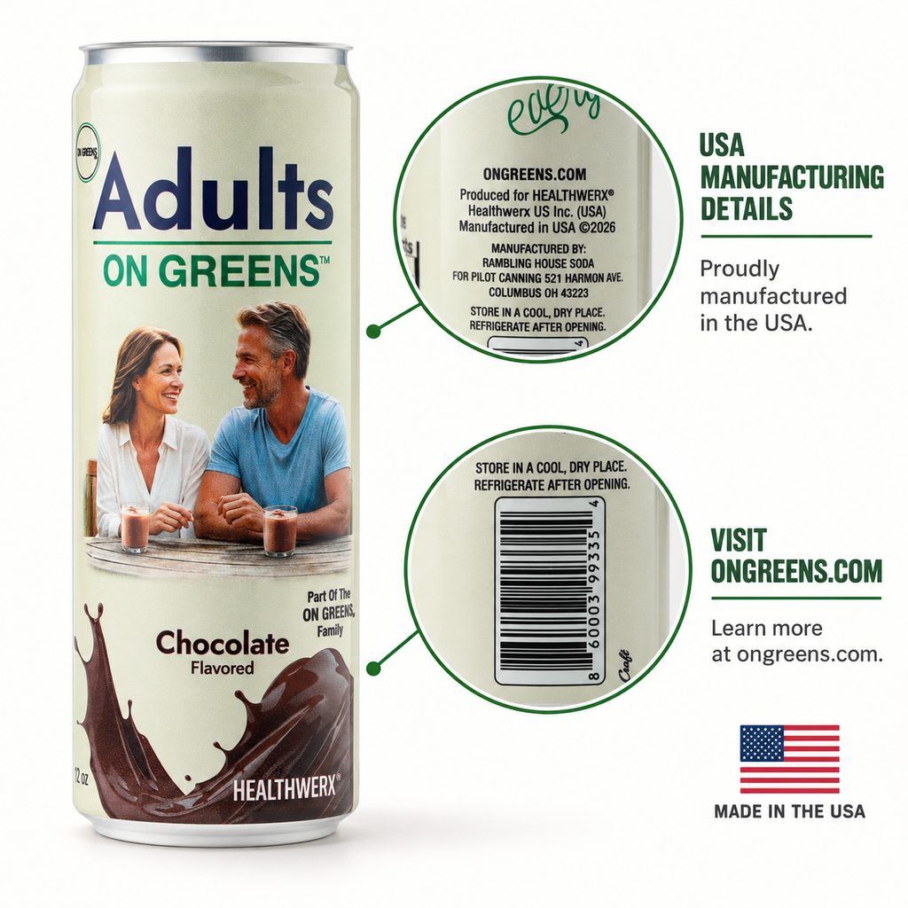 Adults - Chocolate · 4-Pack (12 Oz)