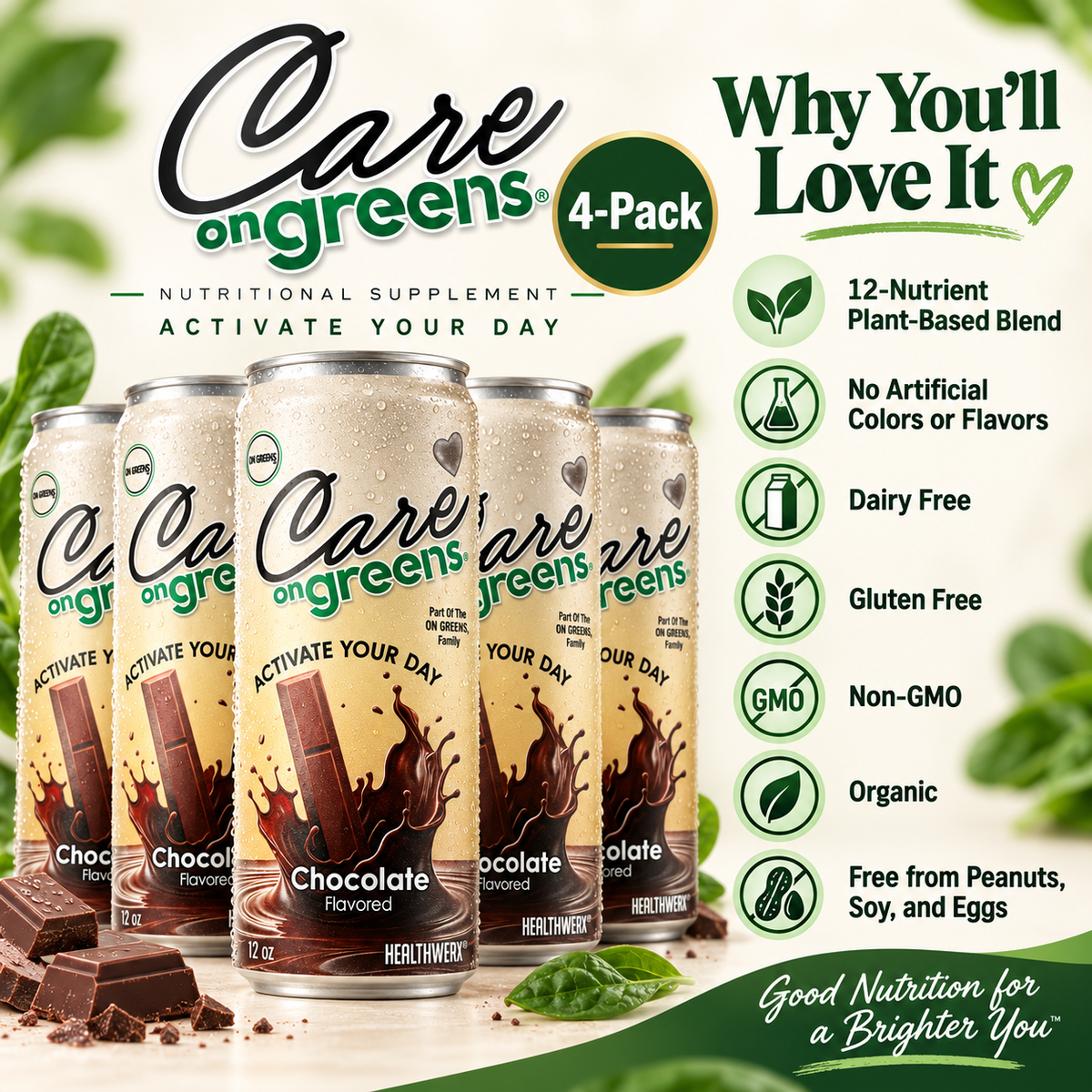 Care - Chocolate · 4-Pack (12 Oz)