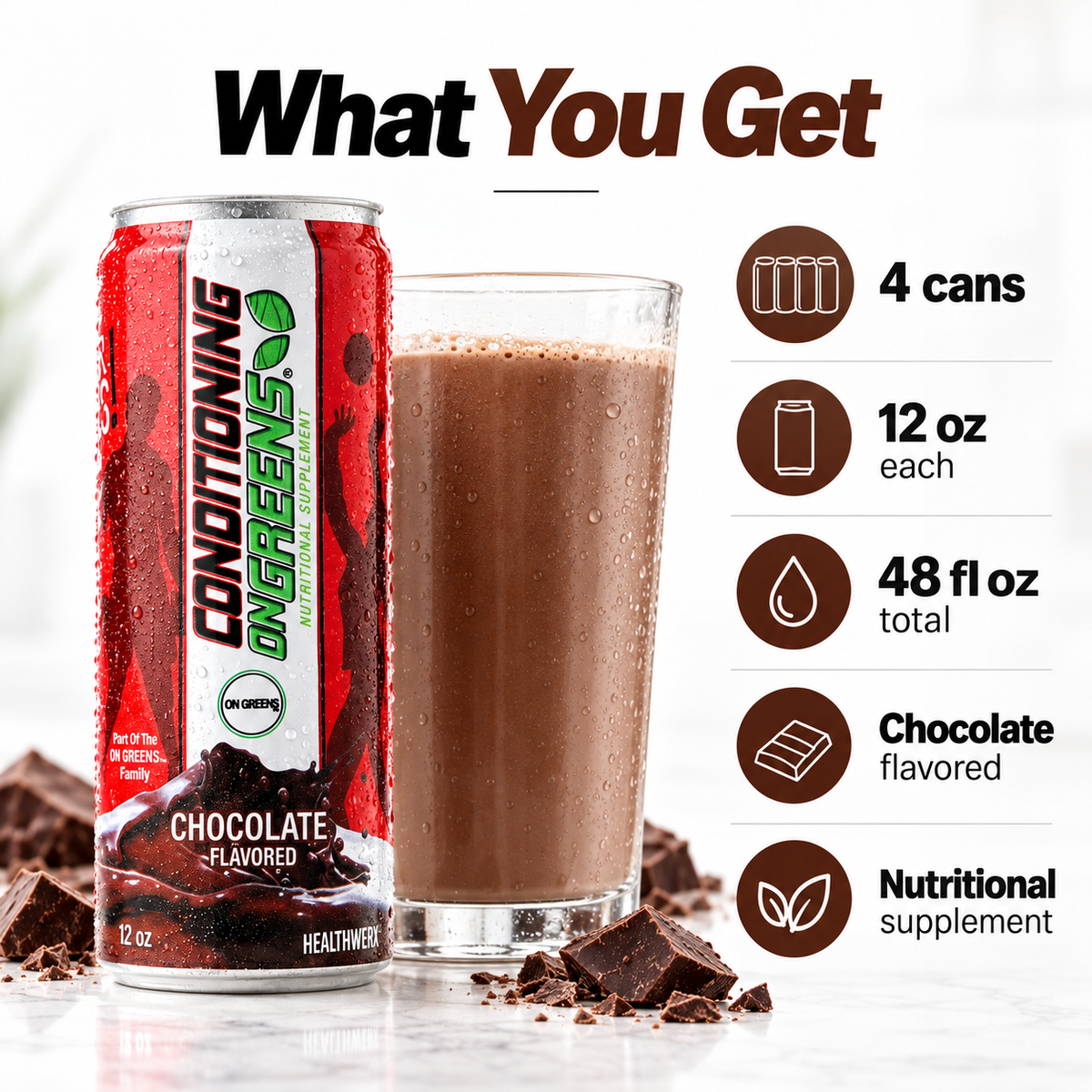 Conditioning - Chocolate · 4-Pack (12 Oz)